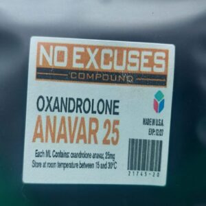 Anavar 25 - noexcuses